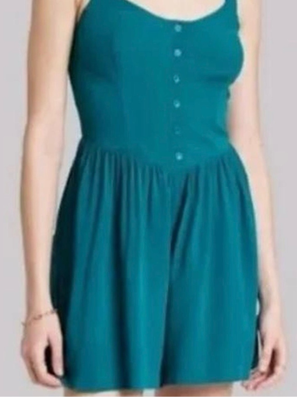 Wild Fable Button-Front Romper - Women's